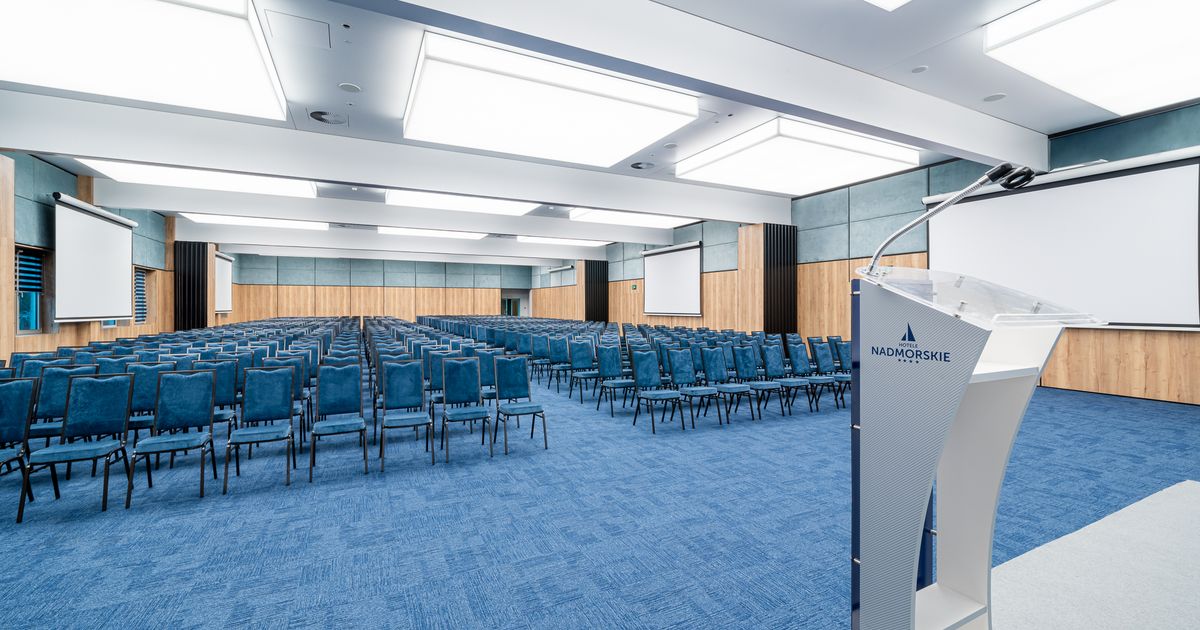 Conferences by the sea. Hotel with conference room. - Hotel SENATOR